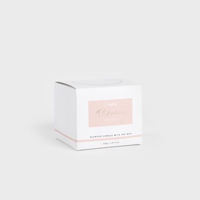 Homla, Dreamy Pink, świeca zapachowa z woskiem sojowym, Berry Bouquet, 280g
