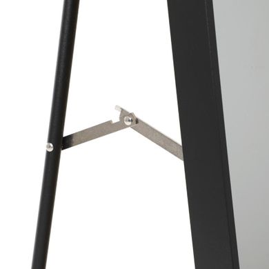 Homla, Elora, lustro, stojące prostokątne czarne, W = 50 cm