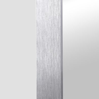 Homla, Elora, lustro, wiszące owalne srebrne, 50-90 cm