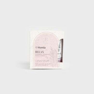 Homla, Wellness, świeca zapachowa, Relax, 160g
