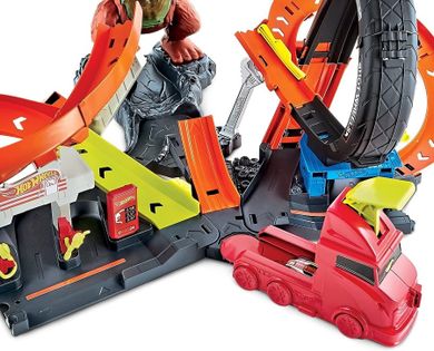 Hot Wheels City, Atak toksycznego goryla, zestaw do zabawy
