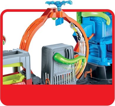 Hot Wheels City, Color Reveal, Megamyjnia - atak ośmiornicy, zestaw