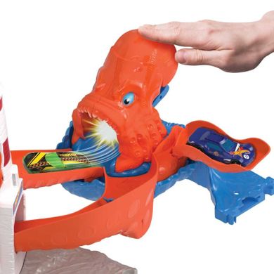 Hot Wheels City, Inwazja ośmiornicy, zestaw do zabawy z autem