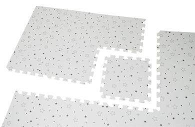 Humbi, mata piankowa, puzzle, gwiazdki, 30-30-1 cm, 36 szt.