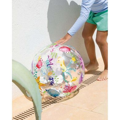 Intex, dmuchana piłka plażowa, podwodny świat, 51 cm