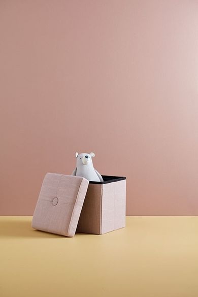 Kids Concept, puf składany, lilac