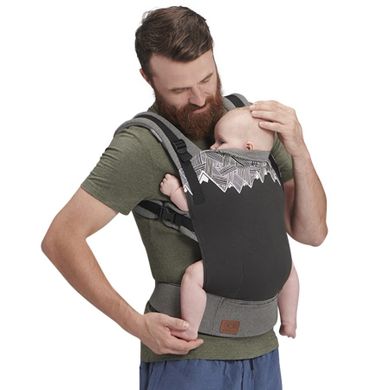 Kinderkraft, Milo, nosidełko ergonomiczne, Black