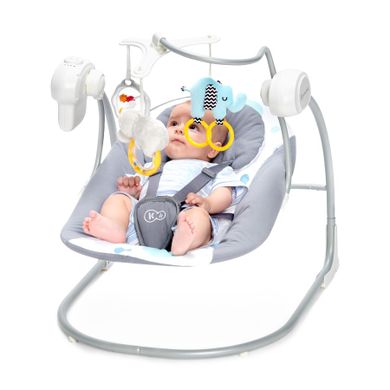 Kinderkraft, Minky, bujaczek elektryczny, miętowy