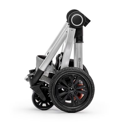 Kinderkraft, Veo, wózek wielofunkcyjny 2w1, 0-15 kg, szary