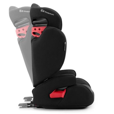 Kinderkraft, XPAND, fotelik samochodowy, 15-36 kg, czarny