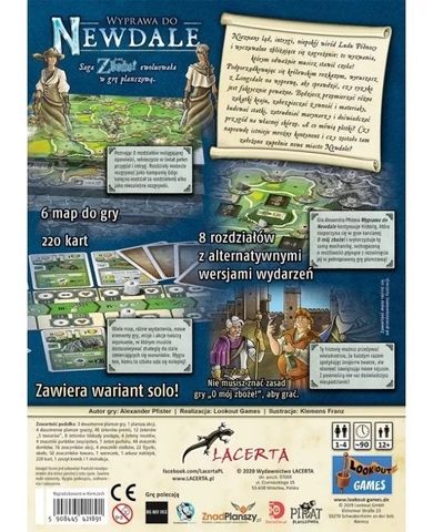 Lacerta, Wyprawa do Newdale, gra strategiczna