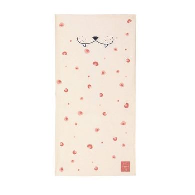 Lassig, Flexi Loop Leopard, wielofunkcyjna chusta, rose