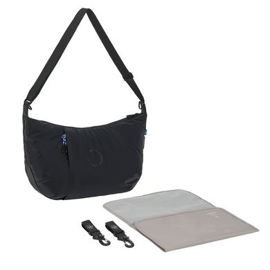 Lassig, Green Label, Lunua Bum Bag, torba dla mam z akcesoriami, black