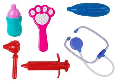 Lean Toys, piesek z transporterem i zestawem weterynarza