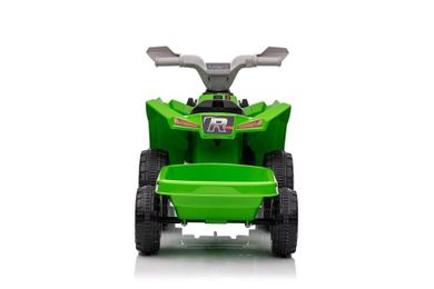 Lean Toys, quad z przyczepą, pojazd na akumulator, zielony, XMX630T