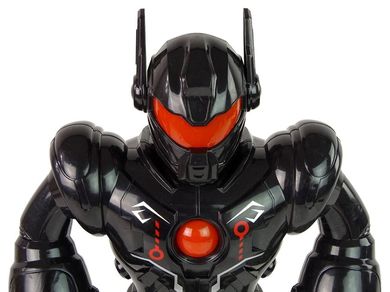 Lean Toys, robot interaktywny, czarny