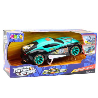 Lean Toys, wyścigówka z rakietą, pojazd interaktywny