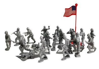 Lean Toys, żołnierze, zestaw figurek, 100 elementów