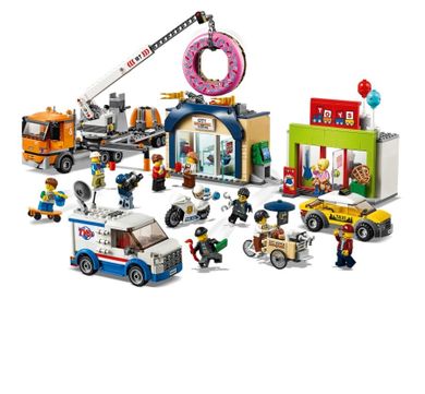 LEGO City, Otwarcie sklepu z pączkami, 60233