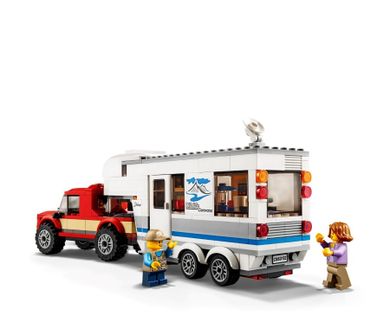 LEGO City, Pickup z przyczepą, 60182