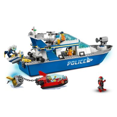 LEGO City, Policyjna łódź patrolowa, 60277