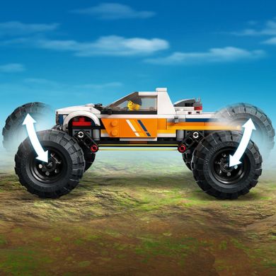 LEGO City, Przygody samochodem terenowym z napędem 4-4, 60387