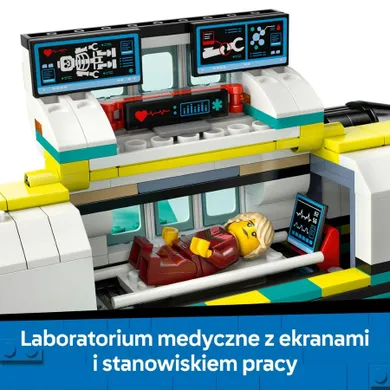 LEGO City, Samolot pogotowia ratunkowego, 60465