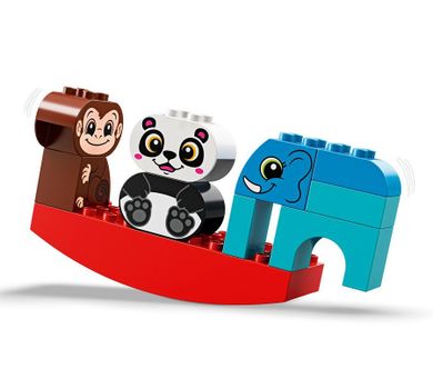 LEGO DUPLO, Moje pierwsze zwierzątka na równoważni, 10884