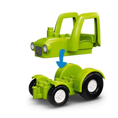 LEGO DUPLO, Stodoła, traktor i zwierzęta gospodarskie, 10952