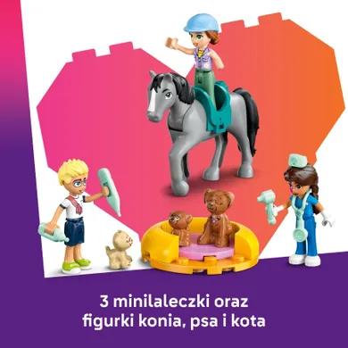 LEGO Friends, Koń i lecznica dla zwierząt, 42651