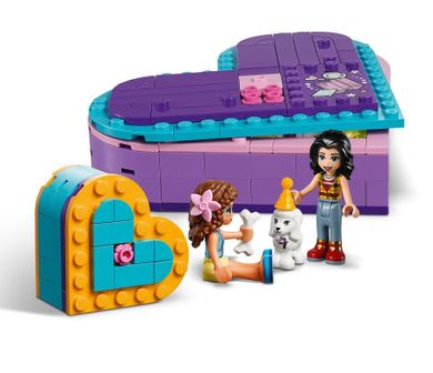 LEGO Friends, Pudełko w kształcie serca, zestaw przyjaźni, 41359