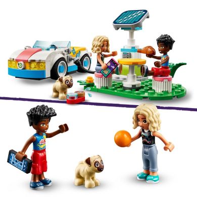 LEGO Friends, Samochód elektryczny i stacja ładująca, 42609
