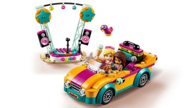 LEGO Friends, Samochód i scena Andrei, 41390