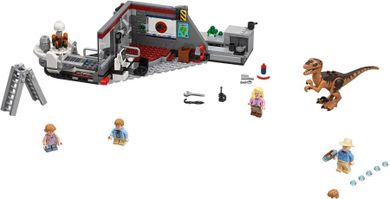 LEGO Jurassic World, Pościg raptorów, 75932