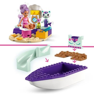 LEGO, Koci Domek Gabi, Statek i spa Gabi i Syrenkotki, 10786