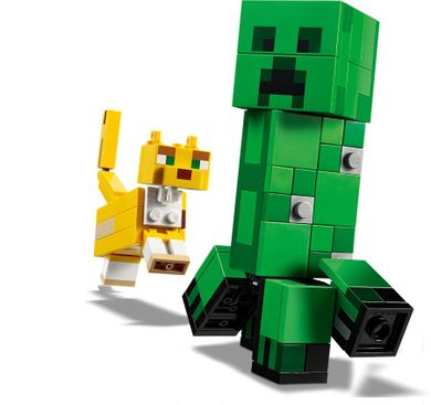 LEGO Minecraft, BigFig Creeper i Ocelot, 21156