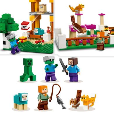 LEGO Minecraft, Kreatywny warsztat 4.0, 21249
