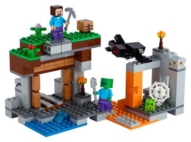 LEGO Minecraft, „Opuszczona” kopalnia, 21166