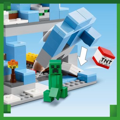 LEGO Minecraft, Ośnieżone szczyty, 21243