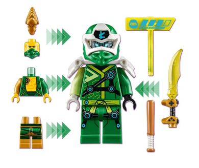 LEGO NINJAGO, Awatar Lloyda, kapsuła gracza, 71716