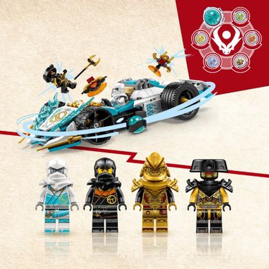 LEGO NINJAGO, Smocza moc Zane’a - wyścigówka spinjitzu, 71791