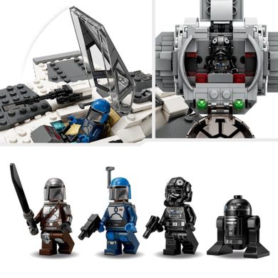 LEGO Star Wars, Mandaloriański myśliwiec Fang Fighter kontra TIE Interceptor, 75348
