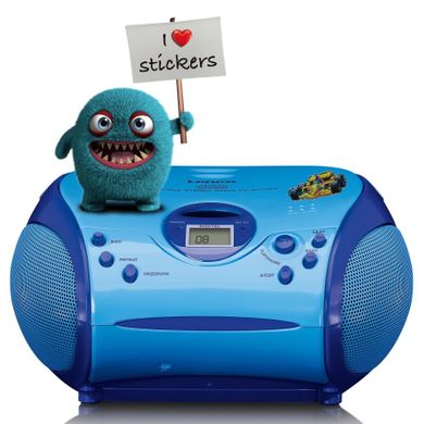 Lenco, przenośne radio stereo z odtwarzaczem CD