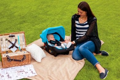 Lionelo, Noa Plus, fotelik samochodowy, 0-13 kg, Beige
