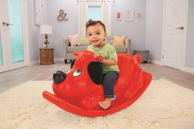 Little Tikes, Piesek Rockin' Puppy, bujak, czerwony
