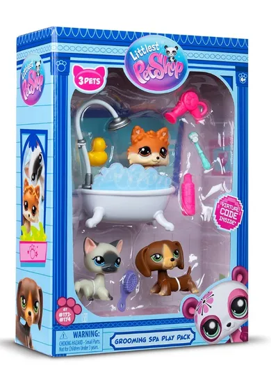 Littlest Pet Shop, Spa, zestaw 3 figurek
