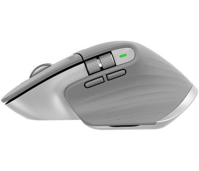 Logitech, MX Master 3, mysz optyczna, szara