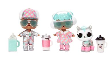 L.O.L. Surprise, Chalet, Winter Disco, drewniany domek dla lalek