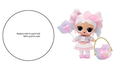 L.O.L. Surprise Loves Hello Kitty, Miss Pearly, kula niespodzianka, 1 szt.