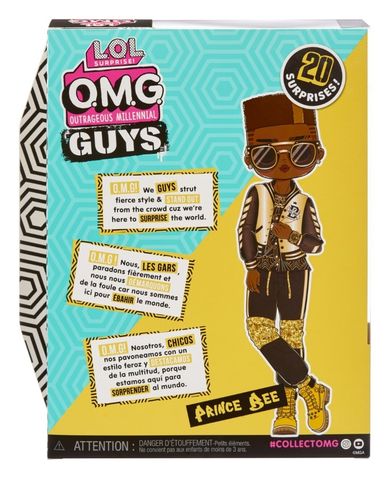 L.O.L. Surprise O.M.G. Guys Doll, lalka męska, modowa